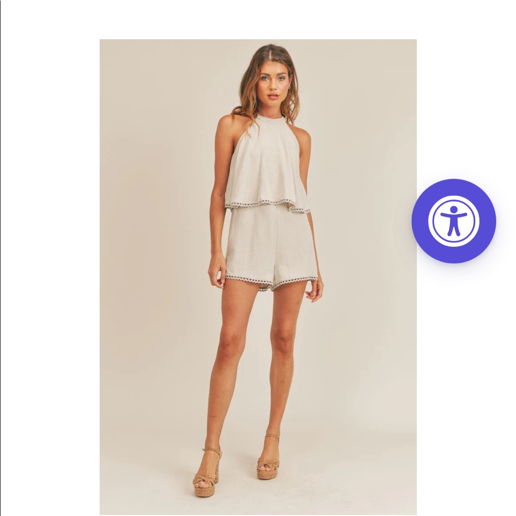 Gresgarth Halter Romper